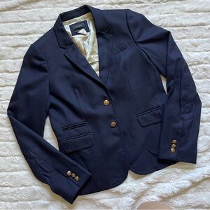 J. Crew schoolboy navy blue blazer 10T 10 tall